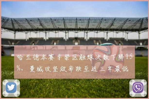 哈兰德本赛季禁区触球次数下降15%，曼城攻坚效率跌至近三年最低